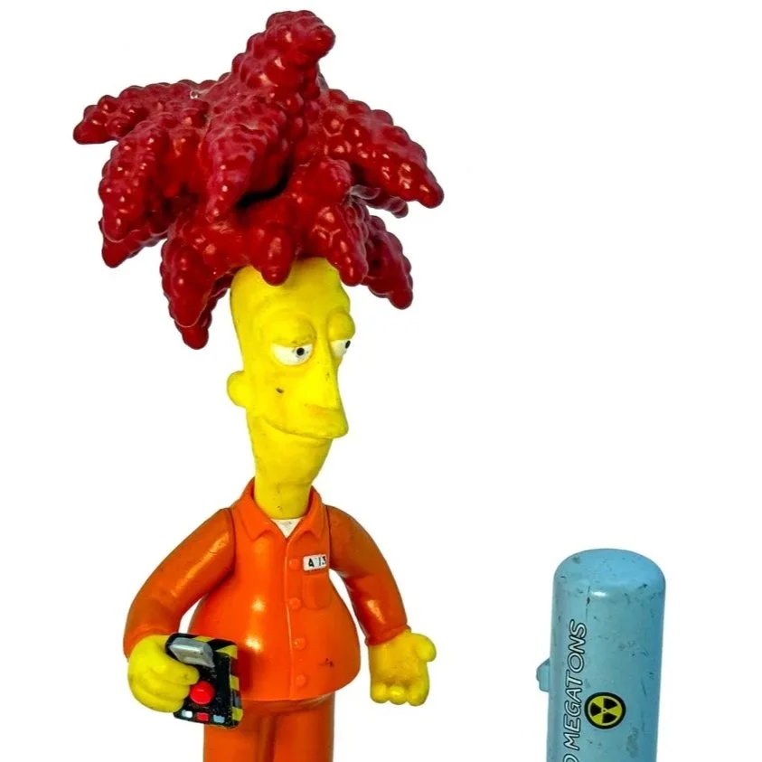 レア　Playmates シンプソンズ　PRISON SIDESHOW  BOB Simpsons Prison Sideshow Bob playmates series 9 figure world of